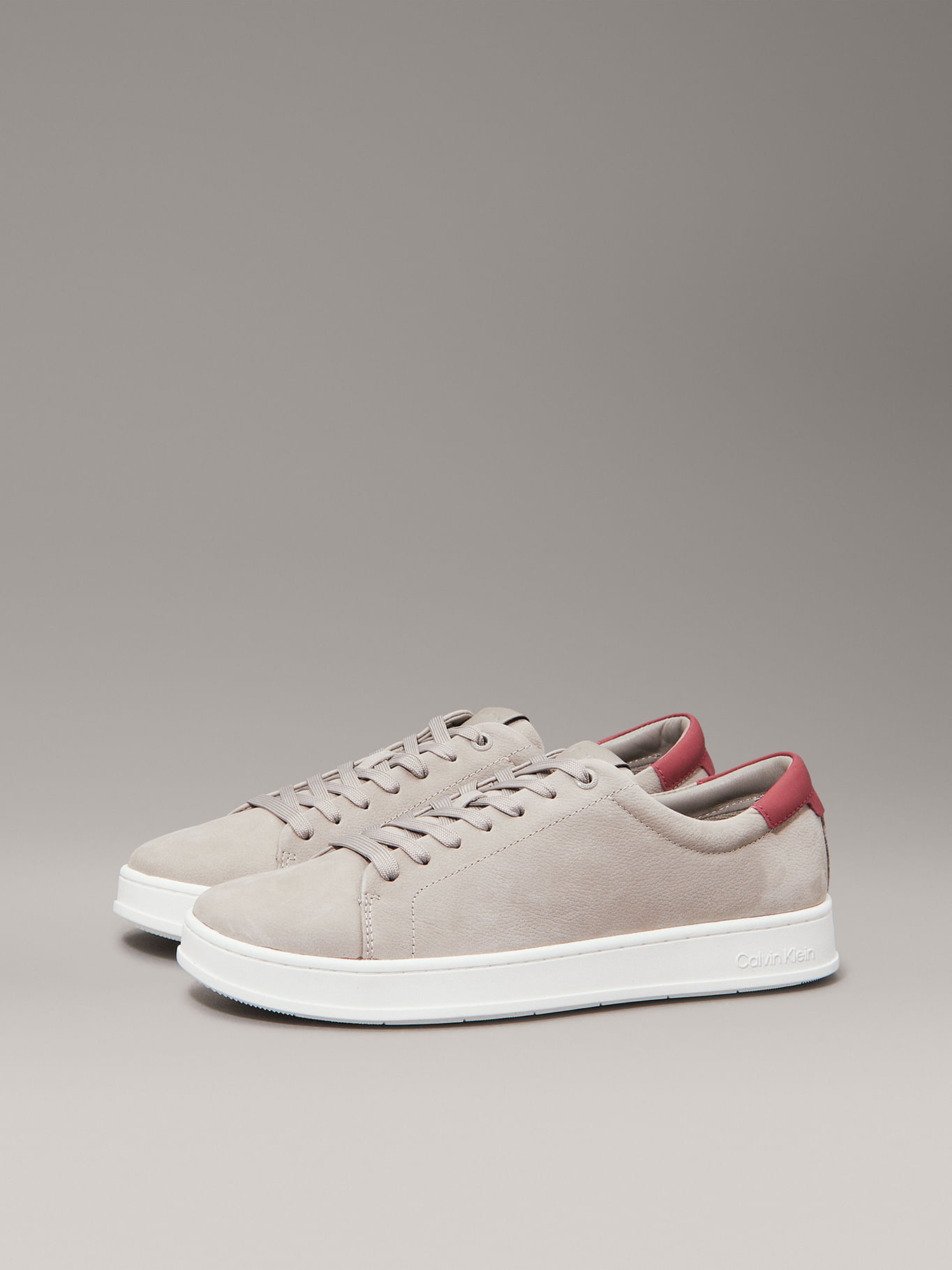 Zapatillas de Cuero Low Top Lace Up