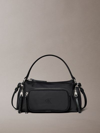 Bandolera Con Efecto Cocodrilo Con Cadena - TALLA:OS